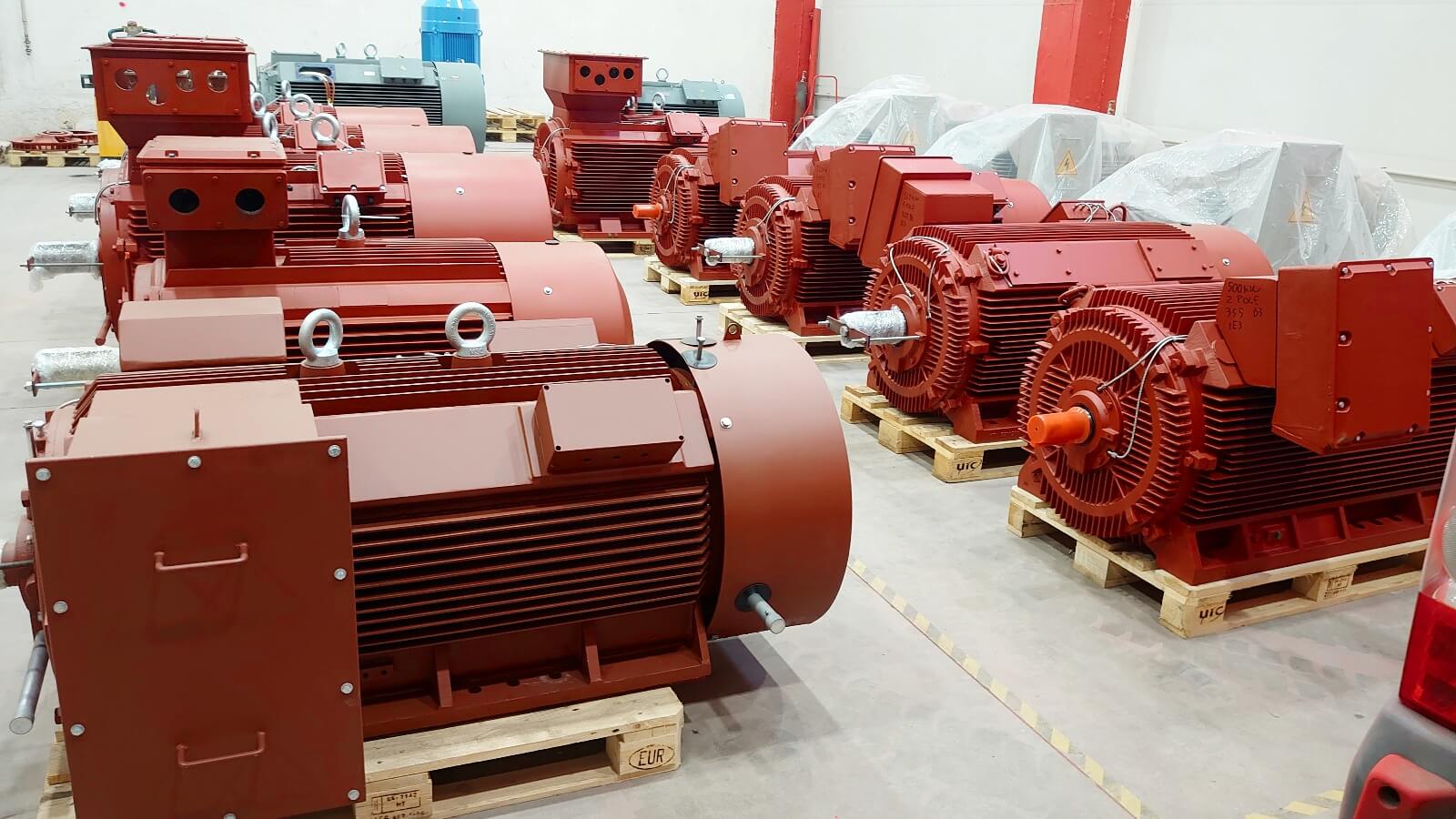 Silniki elektryczne VYBO Electric dostępne w magazynie